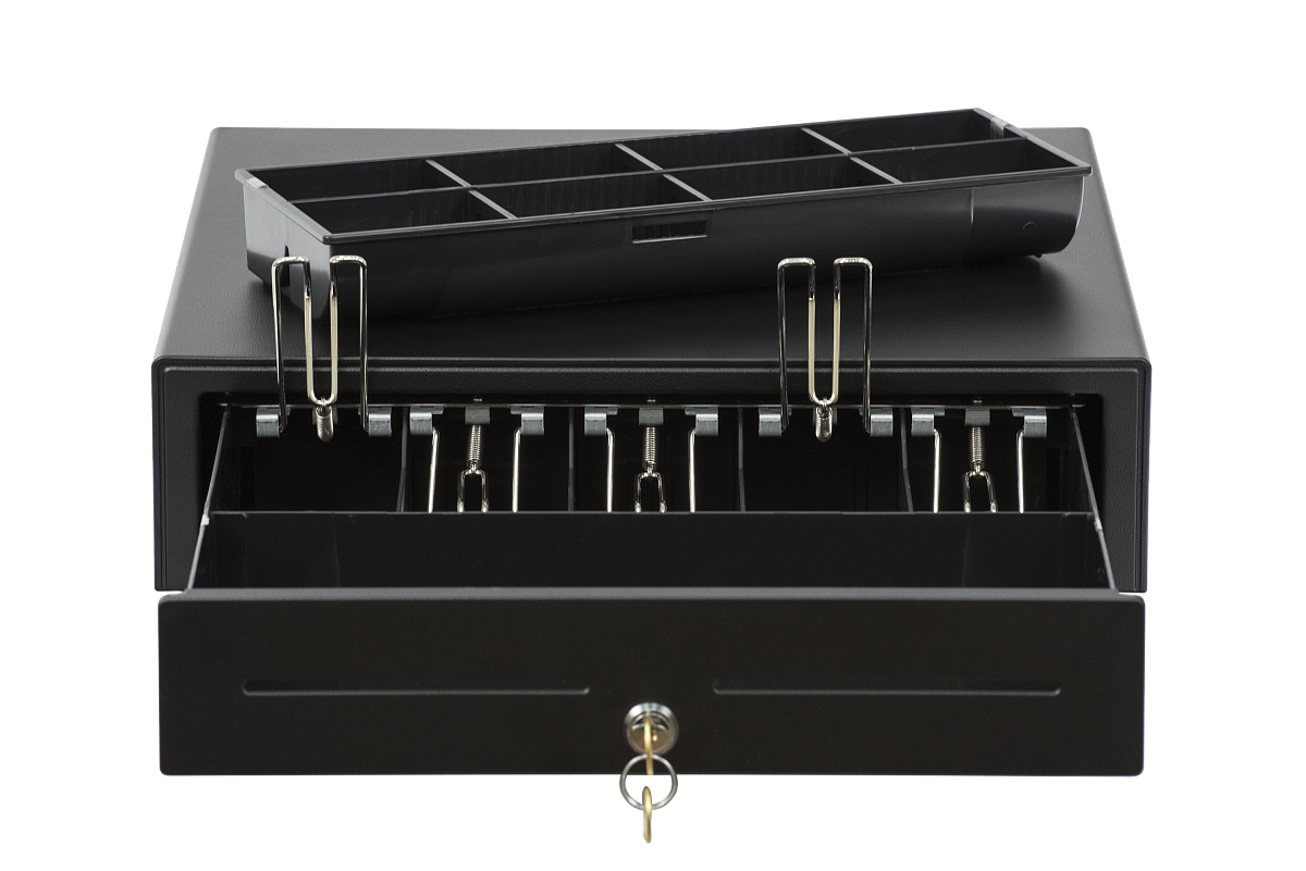 Денежный ящик АТОЛ EC-350-B черный, 350*405*90, 24V, для Штрих-ФР в Энгельсе