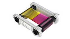 Полноцветная лента (YMCKO) на 500 оттисков с чистящим роликом; для принтера Advent SOLID 700 в Энгельсе